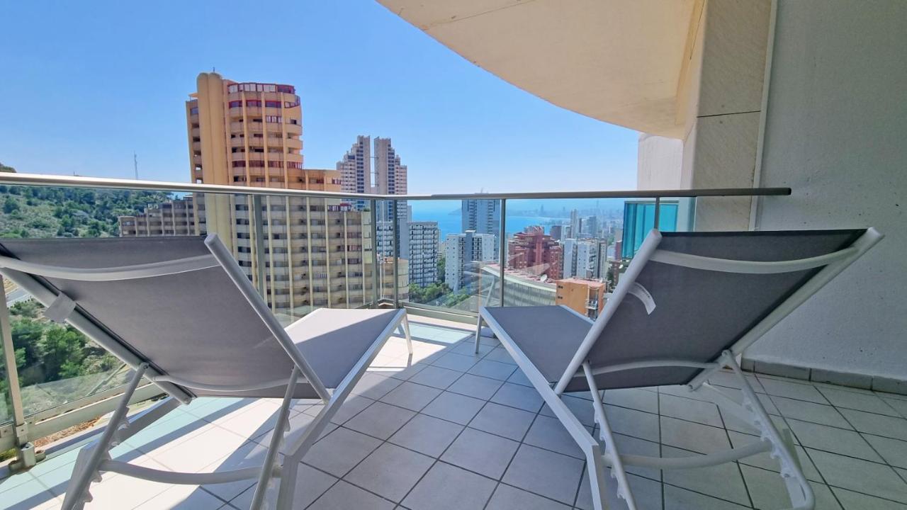Skyline 9 Apartamento De 2 Dormitorios Soleado Con Terraza Privada Benidorm Kültér fotó