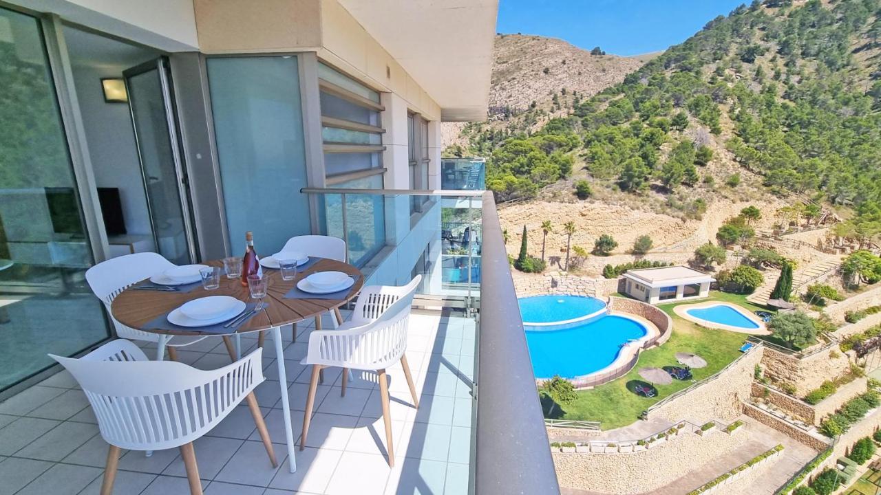 Skyline 9 Apartamento De 2 Dormitorios Soleado Con Terraza Privada Benidorm Kültér fotó