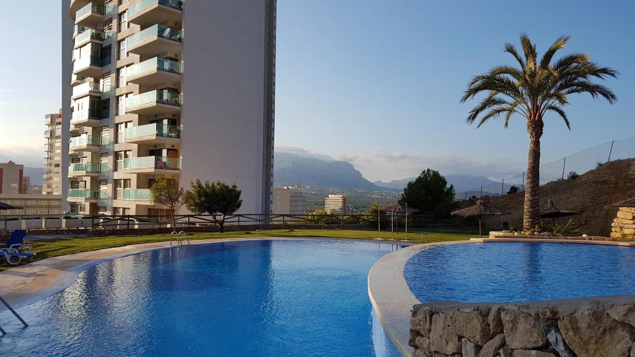 Skyline 9 Apartamento De 2 Dormitorios Soleado Con Terraza Privada Benidorm Kültér fotó
